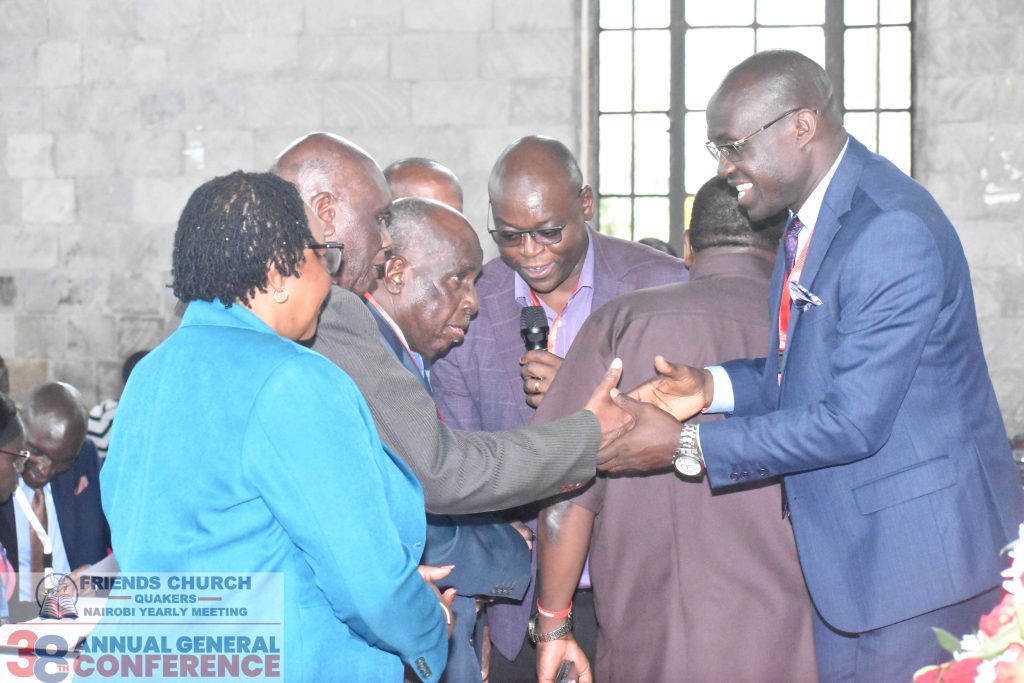 NYM Elders being Dedicated